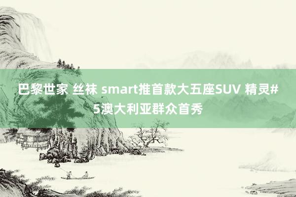 巴黎世家 丝袜 smart推首款大五座SUV 精灵#5澳大利亚群众首秀